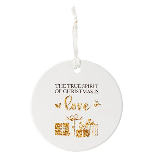 Picture of CHRISTMAS KEEPSAKE THE TRUE SPIRIT OF CHRISTMAS IS LOVE